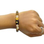 Leo (सिंह राशि) Zodiac Tiger Eye & Citrine Bracelet