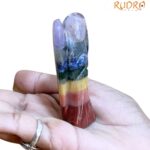 Natural 7 Chakra Angel - 3 Inches