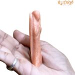 Natural Orange Aventurine Angel - 3 Inches