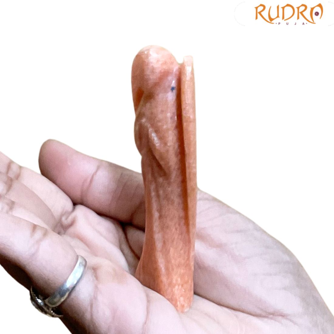 Natural Orange Aventurine Angel - 3 Inches