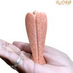 Natural Orange Aventurine Angel - 3 Inches