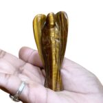 Natural Tiger Eye Angel - 3 Inches