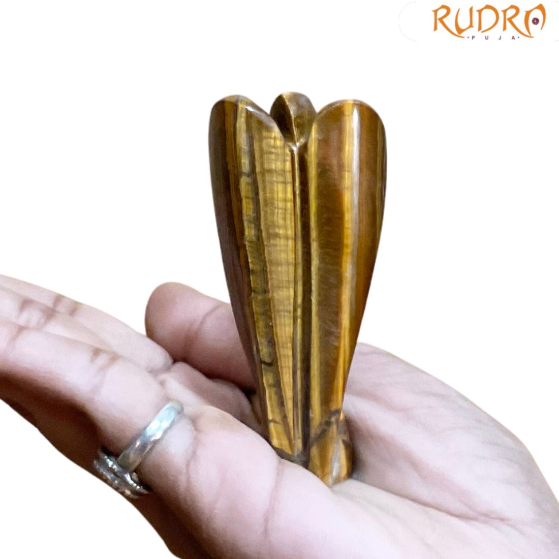 Natural Tiger Eye Angel - 3 Inches
