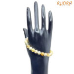 Pisces ( मीन राशि ) Zodic Citrine & Tiger Eye Bracelet