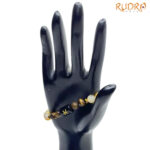 Pisces ( मीन राशि ) Zodic Citrine & Tiger Eye Bracelet