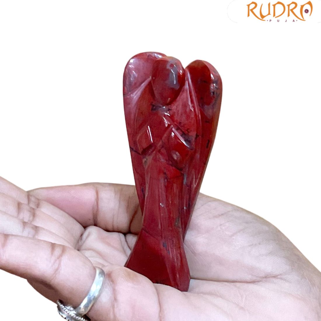 Red Jasper Angel - 3 Inches