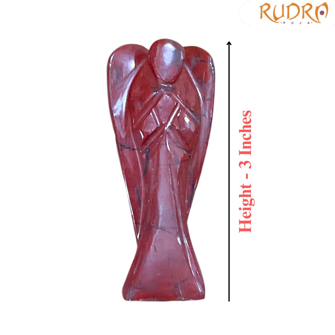 Red Jasper Angel - 3 Inches