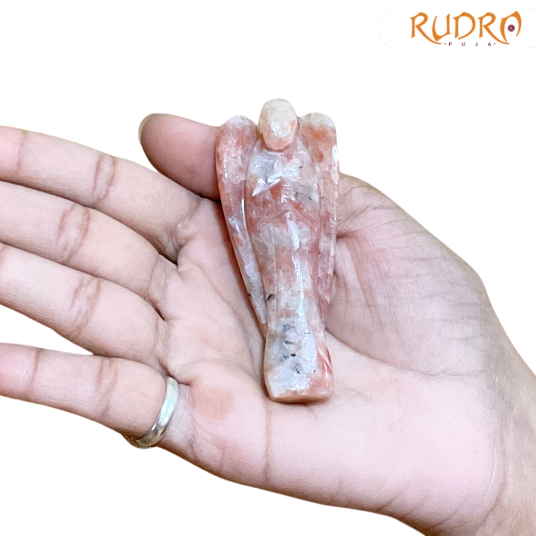 Sun Stone Angel - 3 Inches