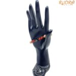 Taurus (वृषभ राशि) Zodiac Sunstone & Carnelian Bracelet