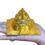 Solid Golden Meru Yantra - 3 Inches - (970 Gram)