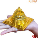 Solid Golden Meru Yantra - 3 Inches - (970 Gram)
